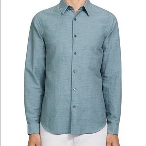 Theory Irving Shirt - Linen Twill
